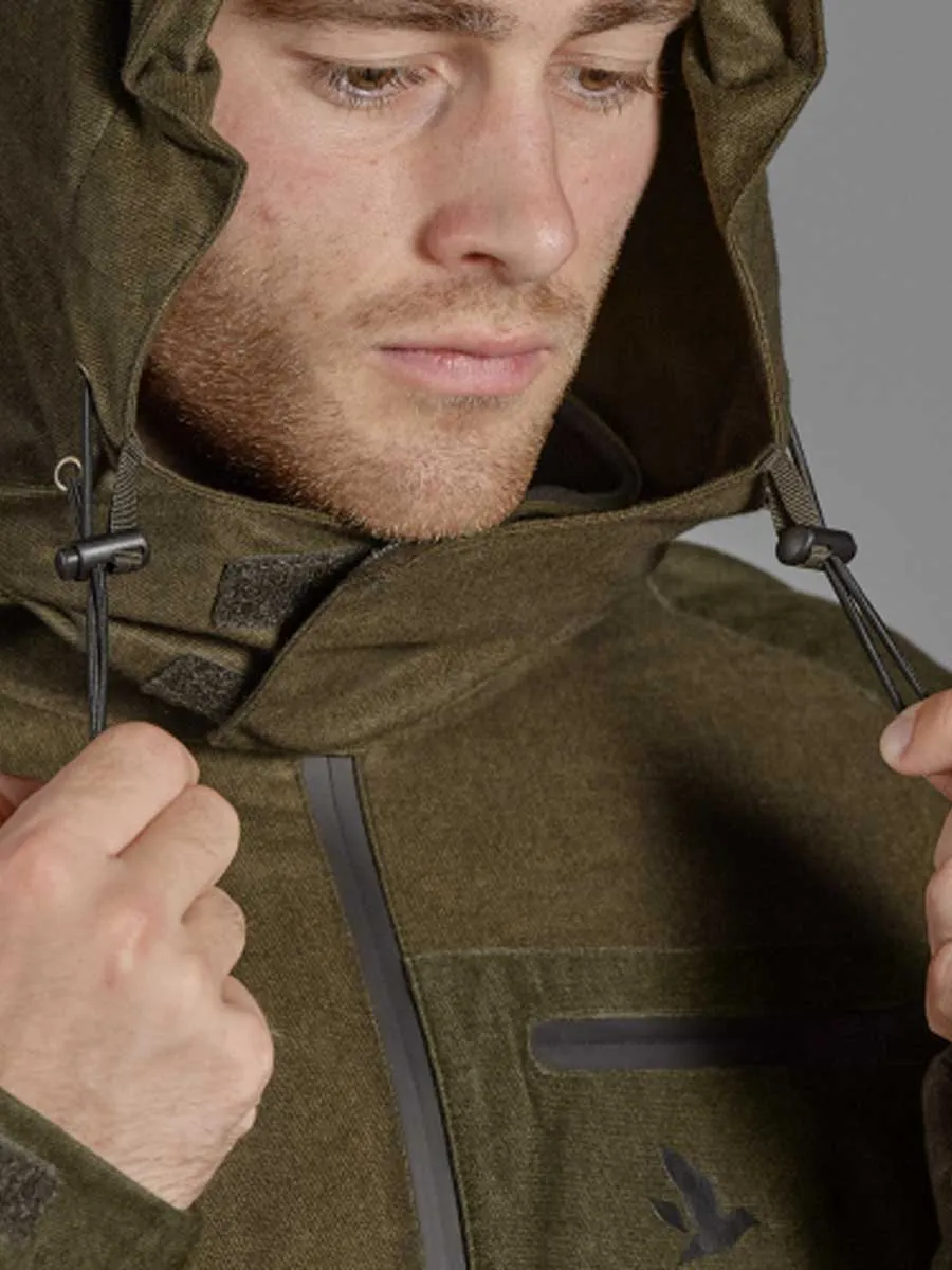 20% OFF SEELAND Avail Jacket - Mens - Pine Green Melange - Size: UK: 40" Chest (EU: 50)
