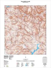 2131-IV-NE Tallanalla Topographic Map by Landgate (2011)