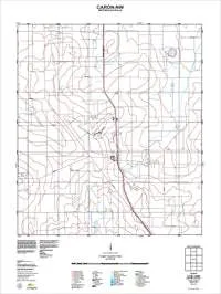 2138-I-NW Caron Topographic Map by Landgate (2011)