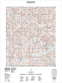 2230-II-SE Qualeup Topographic Map by Landgate (2011)