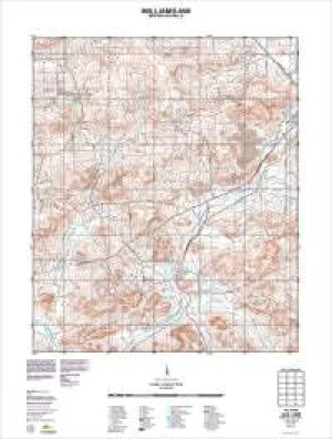 2231-I-NW Williams Topographic Map by Landgate (2011)