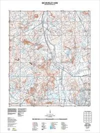 2233-I-NW Beverley Topographic Map by Landgate (2011)