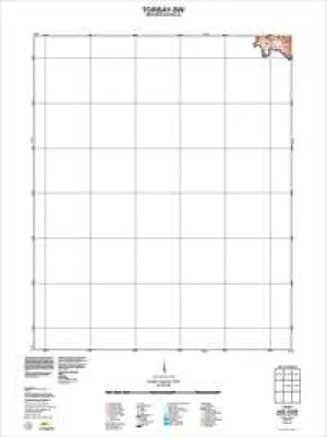 2427-IV-SW Torbay Topographic Map by Landgate (2011)