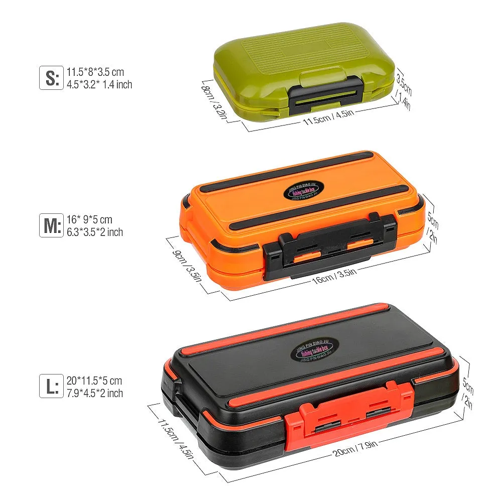 24/28 Grid Fishing Gear Accessories Waterproof sub-Box Fishing Hook Supplies Tool Storage Box Fishing Tackle box