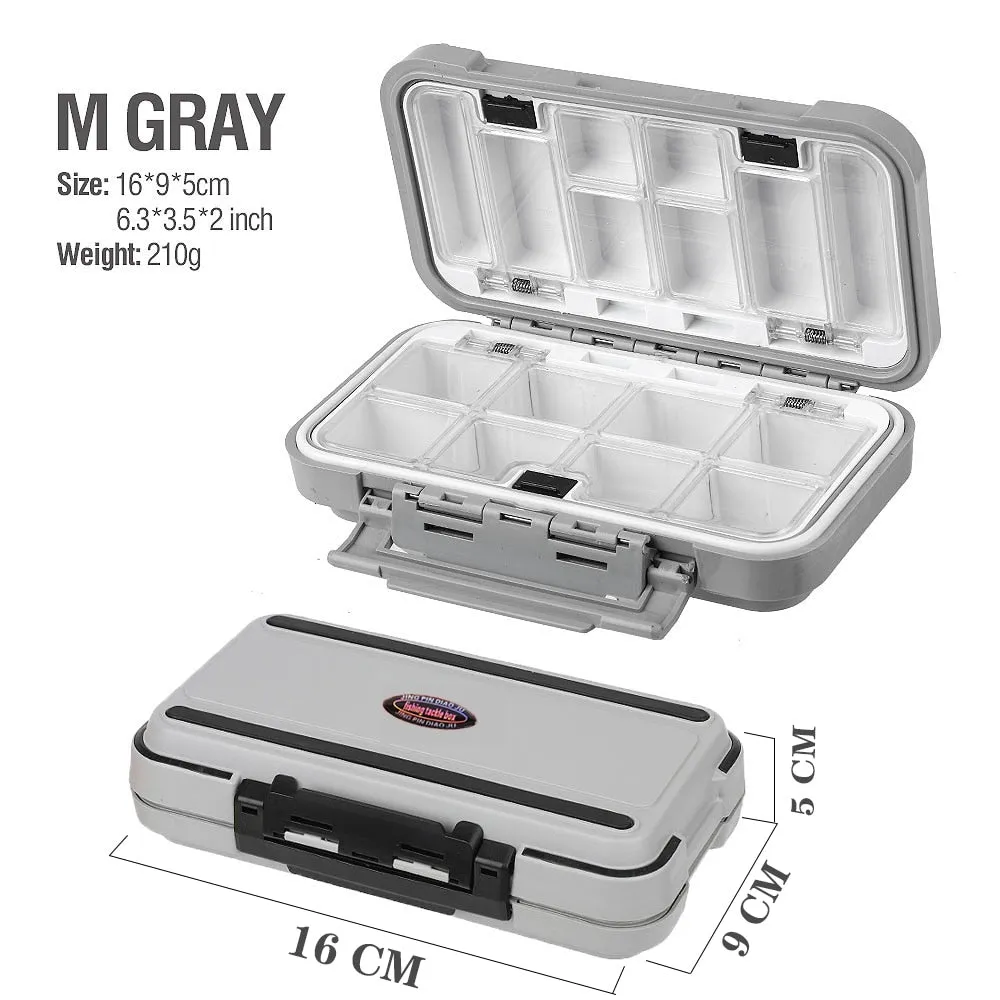 24/28 Grid Fishing Gear Accessories Waterproof sub-Box Fishing Hook Supplies Tool Storage Box Fishing Tackle box