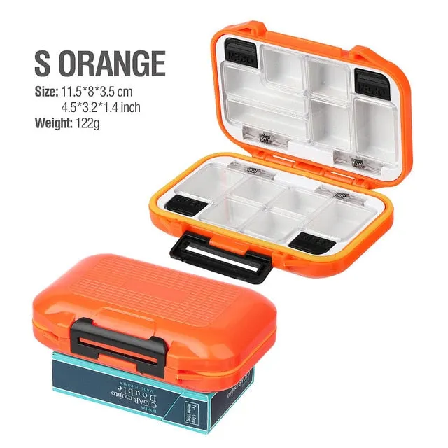 24/28 Grid Fishing Gear Accessories Waterproof sub-Box Fishing Hook Supplies Tool Storage Box Fishing Tackle box