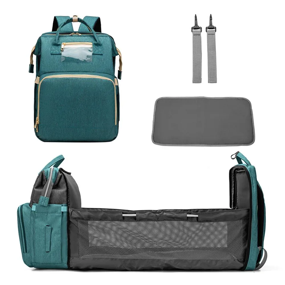 3-in-1 Luxury Mom Travel Baby Diaper Bag