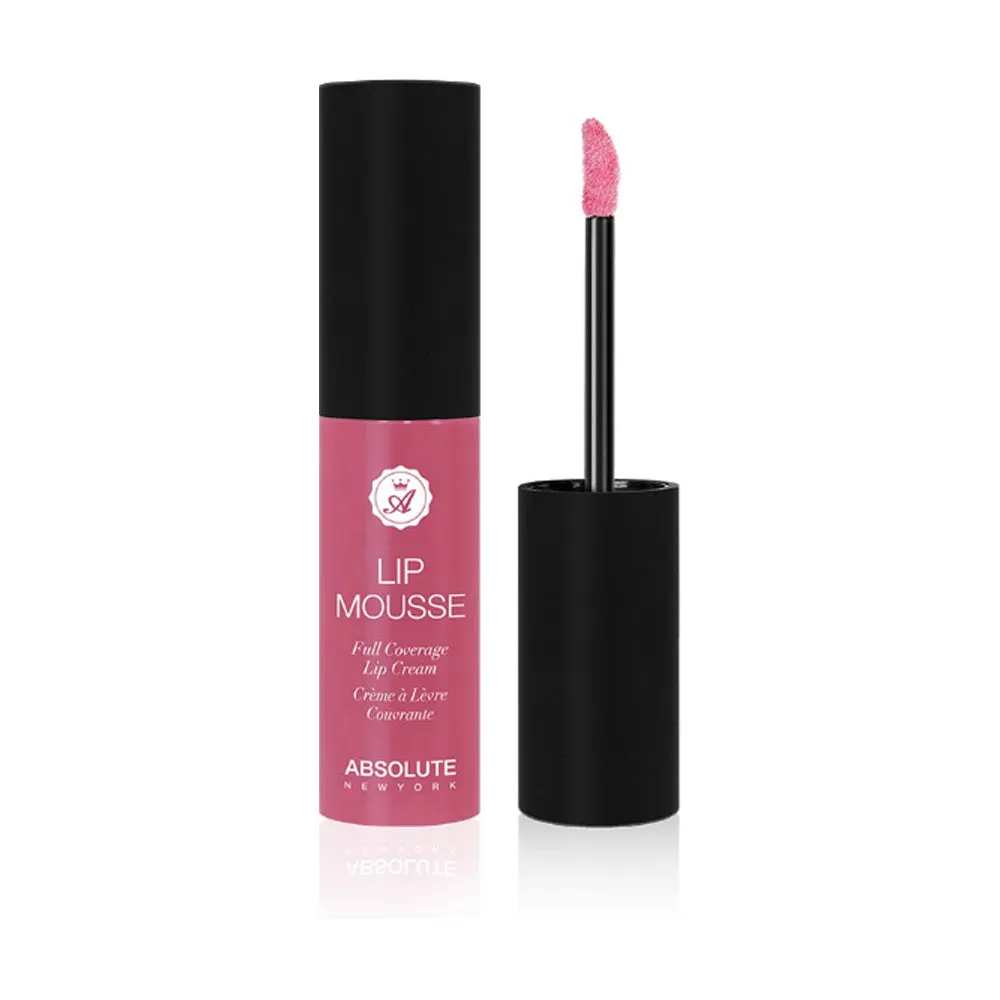 ABSOLUTE NEW YORK LIP MOUSSE Full Coverage Lip Cream (#COLOR - ALV02 CHEERLEADER)
