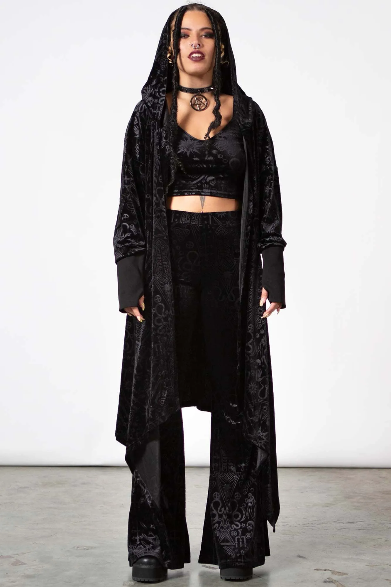 Be Gone Velvet Cardigan