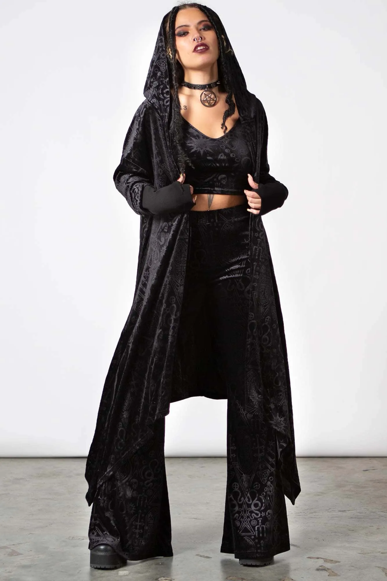 Be Gone Velvet Cardigan