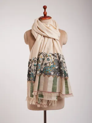 Bulky Oversized Pure Pashmina Kani Wrap