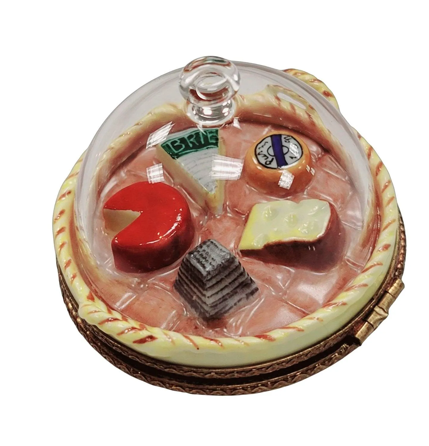 Cheese on Platter under Dome