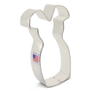 Cocktail dress cookie cutter