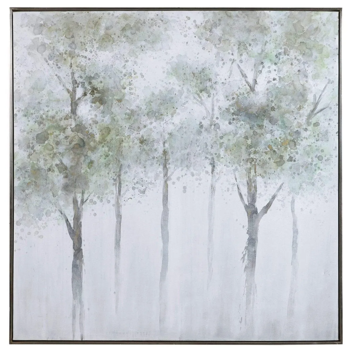 Cold Forest Hand Painted Canvas