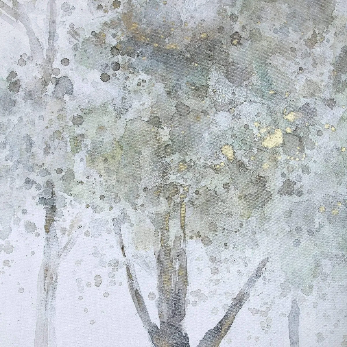 Cold Forest Hand Painted Canvas