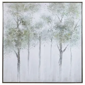 Cold Forest Hand Painted Canvas