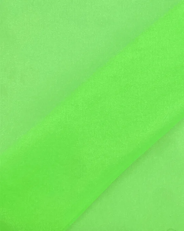Fluorescent Green Sparkle Organza Fabric | Textured Nylon 45W