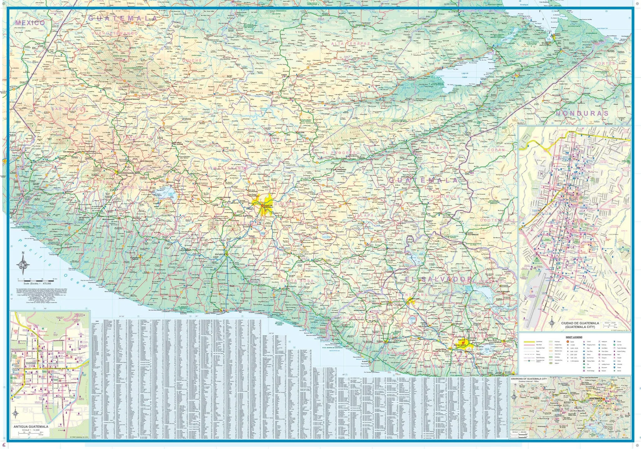 Guatemala ITMB Map