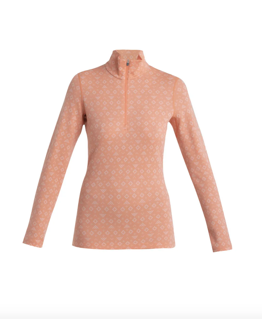 Icebreaker Wmns 260 Vertex LS Half Zip First Snow