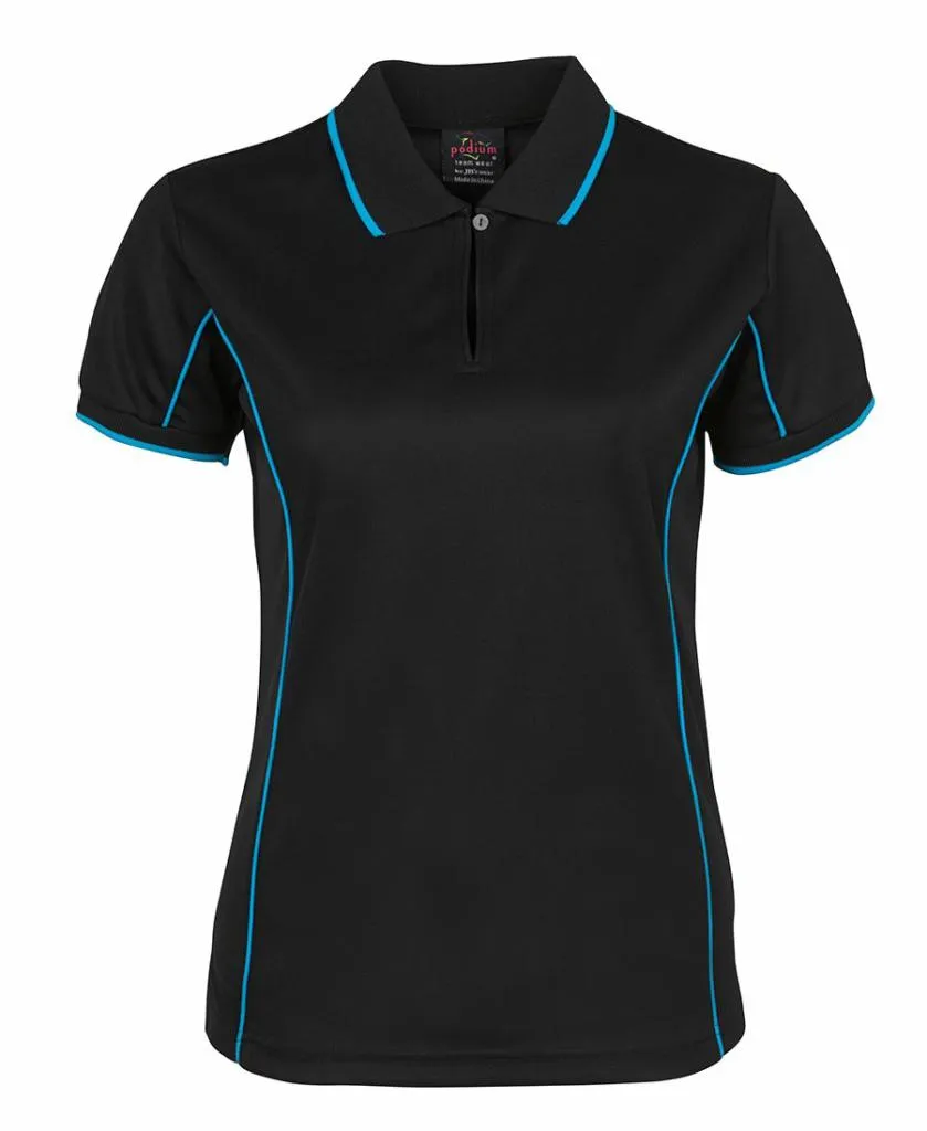 JB's Wear 7LPIB/N Ladies Piping Polo