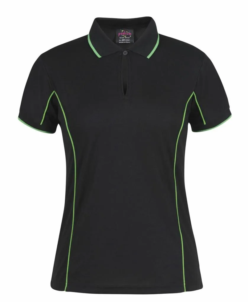 JB's Wear 7LPIB/N Ladies Piping Polo
