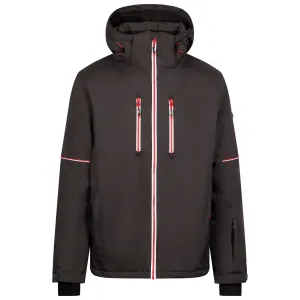 Waterproof Dark Grey Padded Ski Jacket for Men by Joseph
