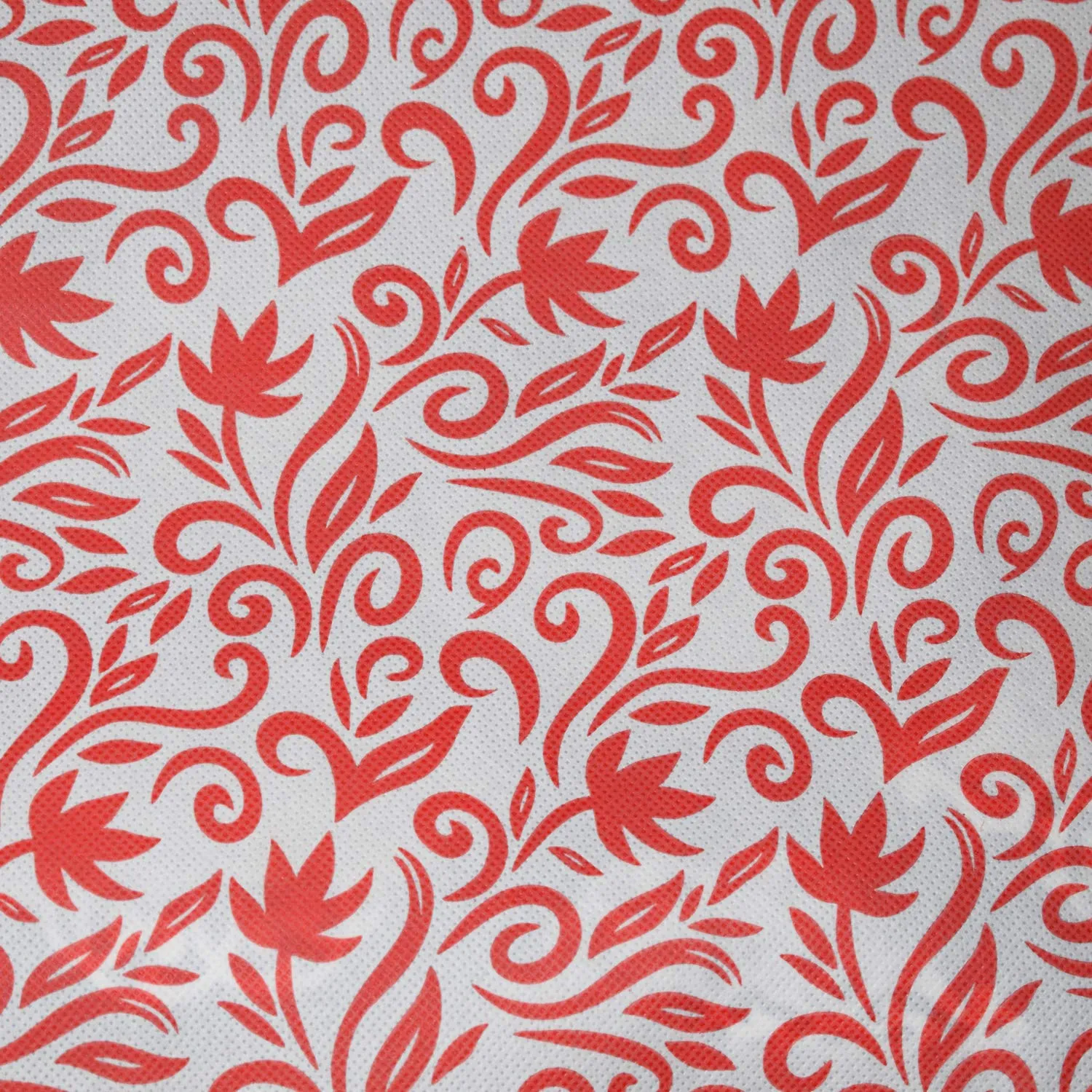 Kuber Industries Floral Printed Non-Woven Saree Cover With Tranasparent Window- Pack of 6 (Pink)-HS43KUBMART26113