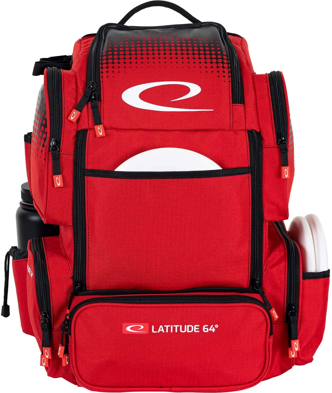 Latitude 64 Luxury E4 backpack Disc Golf Bag - Red
