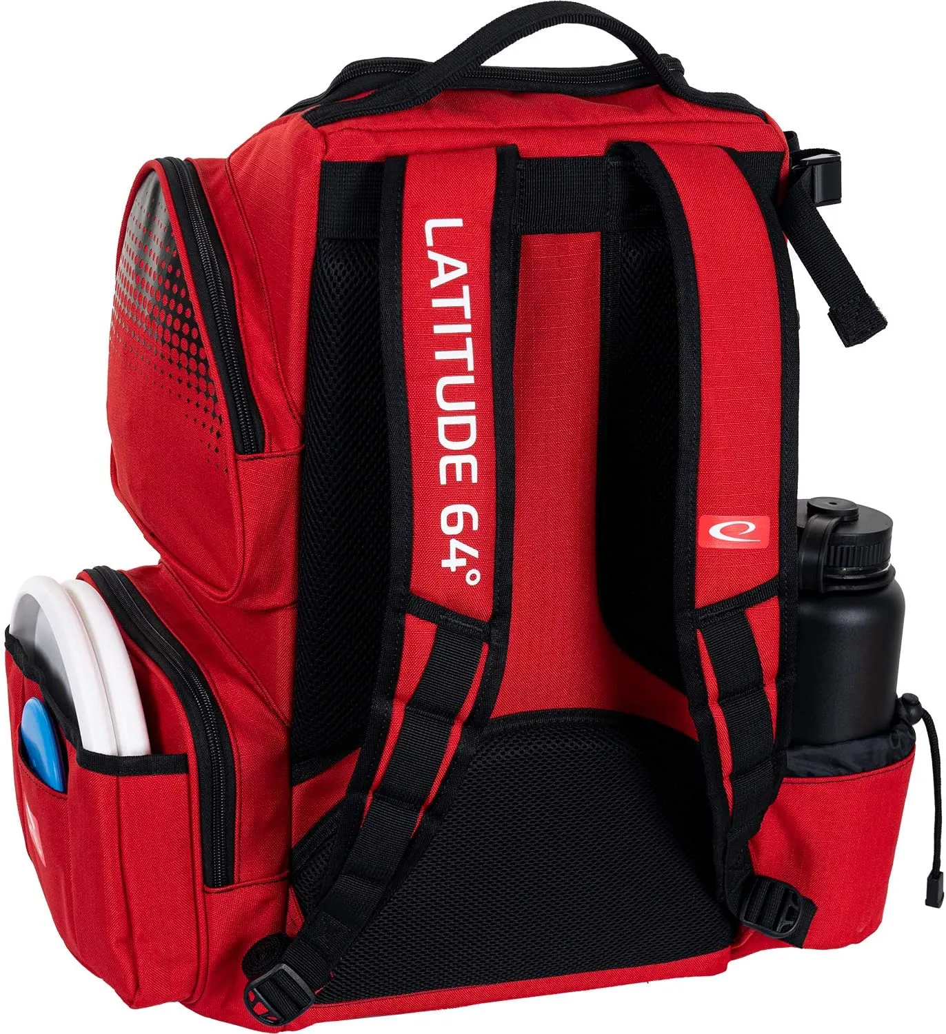 Latitude 64 Luxury E4 backpack Disc Golf Bag - Red
