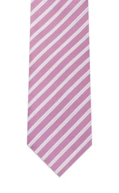 Lilac Striped Tie
