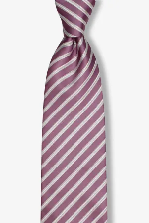 Lilac Striped Tie