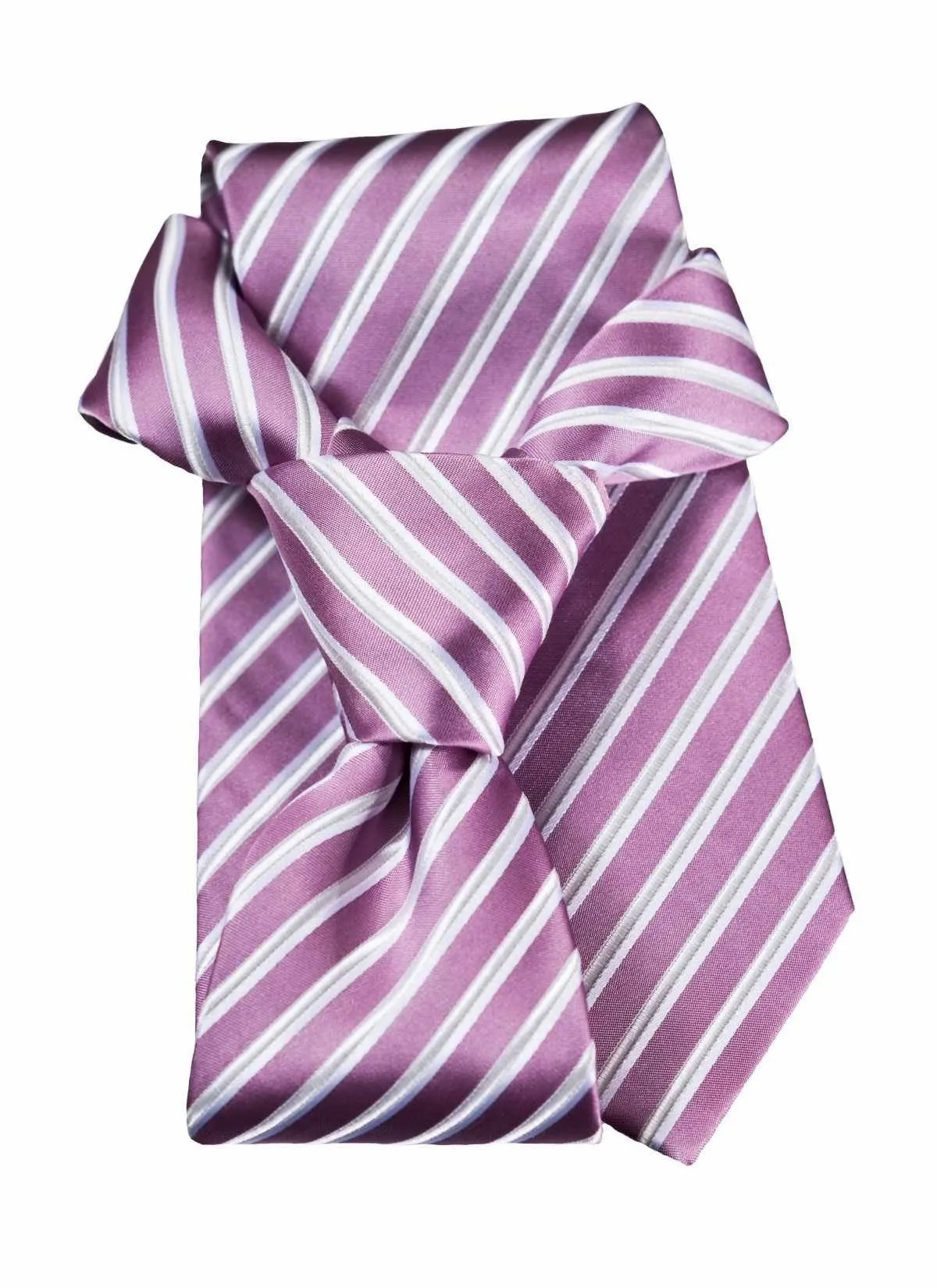 Lilac Striped Tie