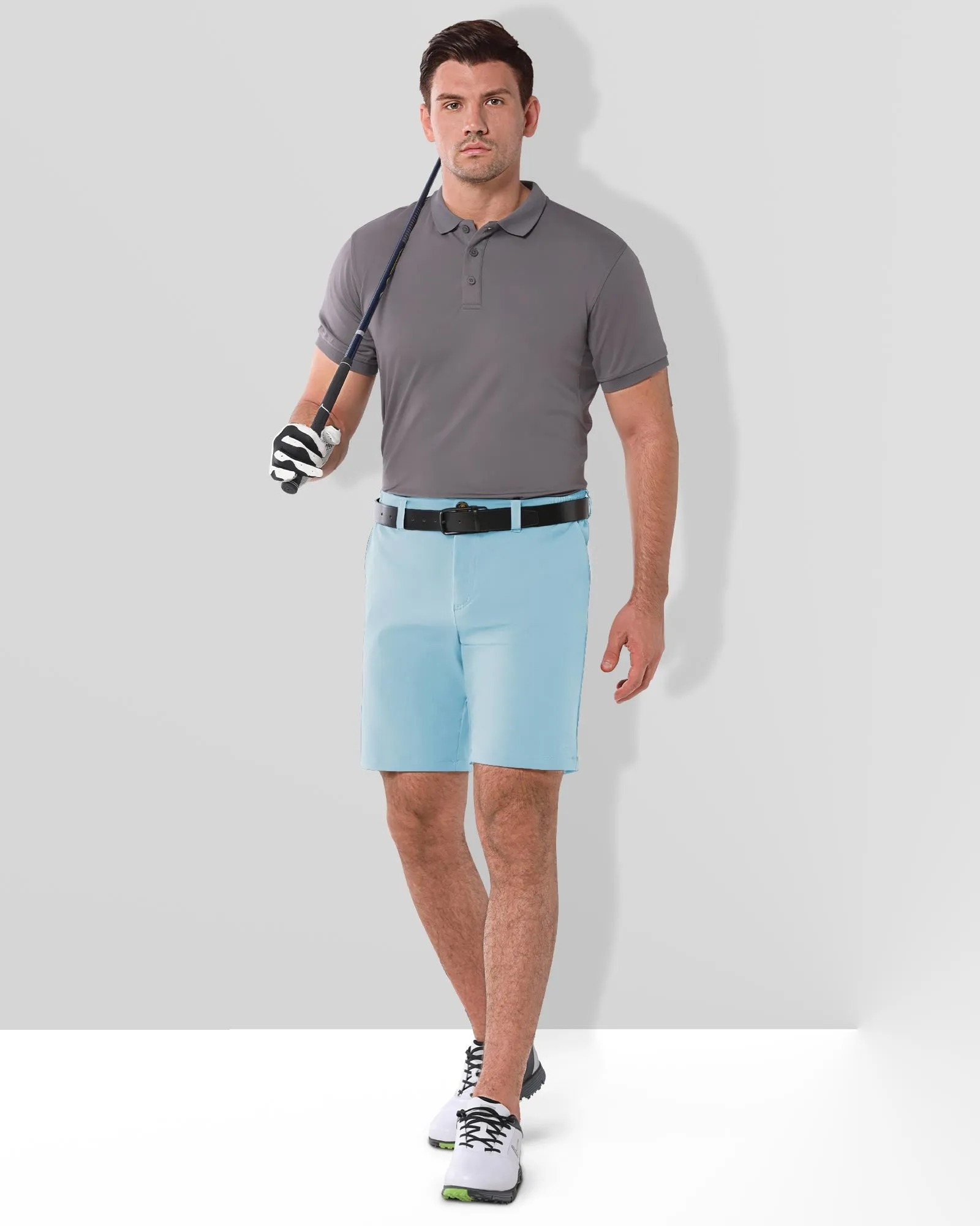 Men's 9" UPF 50  Golf Shorts with 5 Pockets