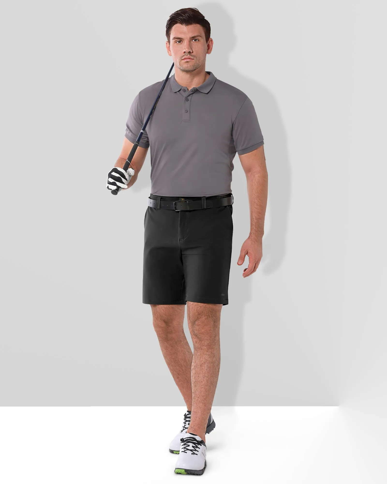 Men's 9" UPF 50  Golf Shorts with 5 Pockets