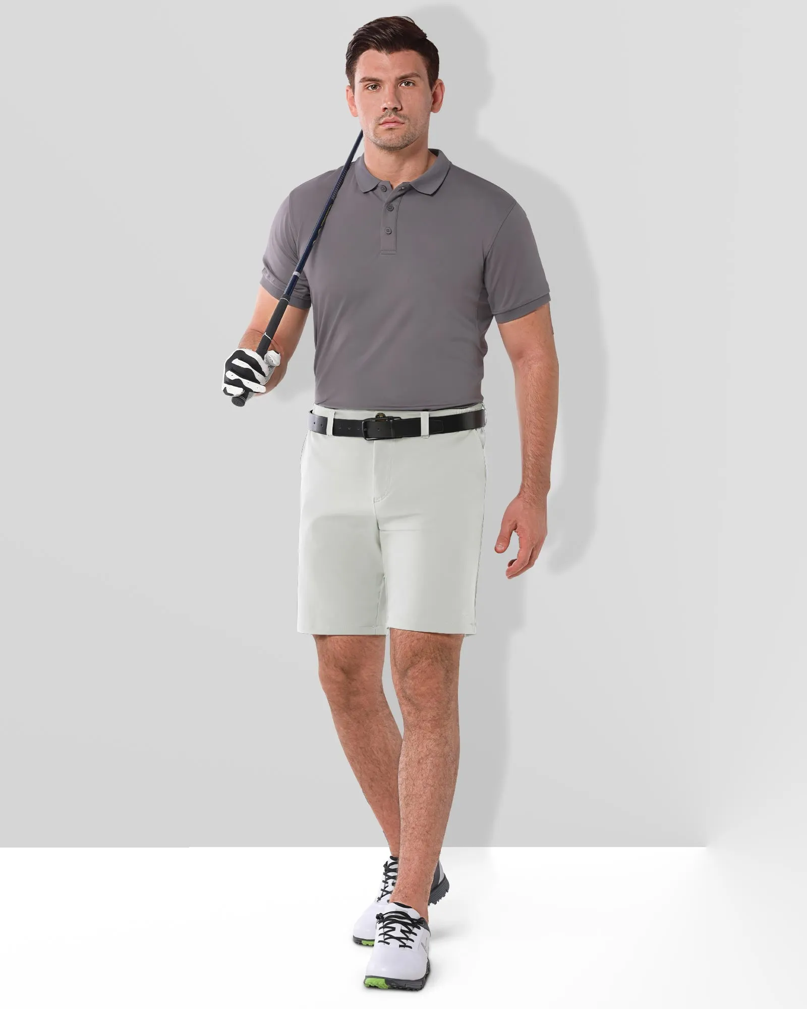 Men's 9" UPF 50  Golf Shorts with 5 Pockets