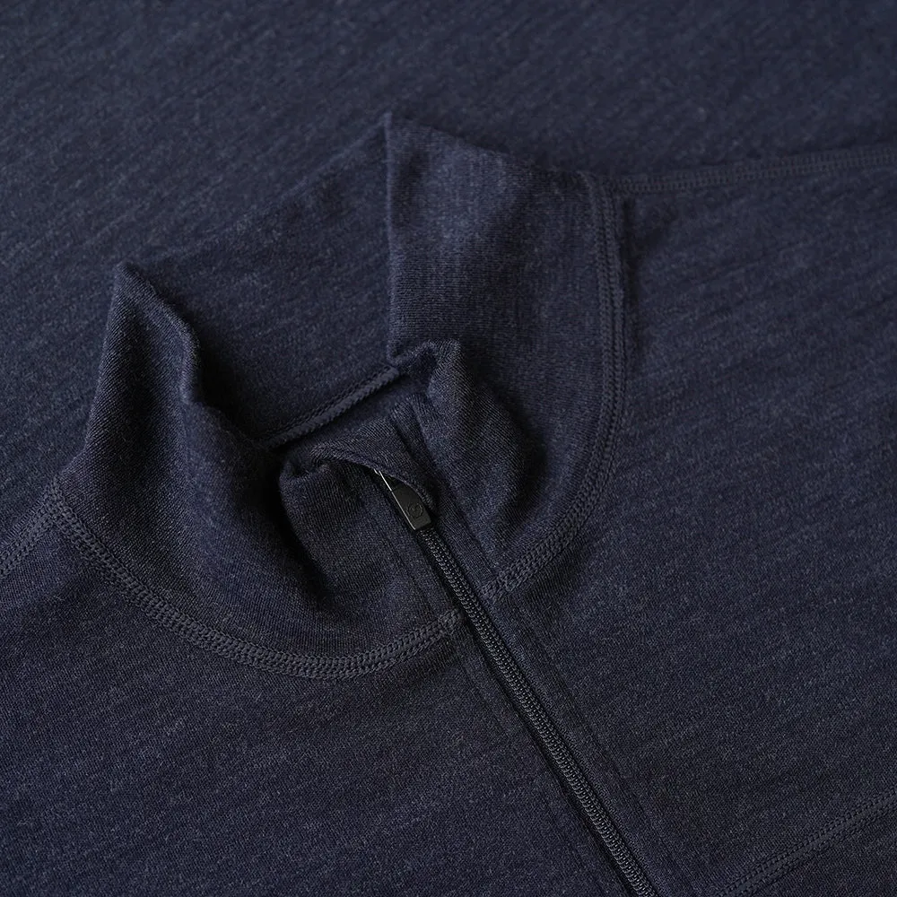 Mens IsoSoft 240 Zip Neck (Navy)