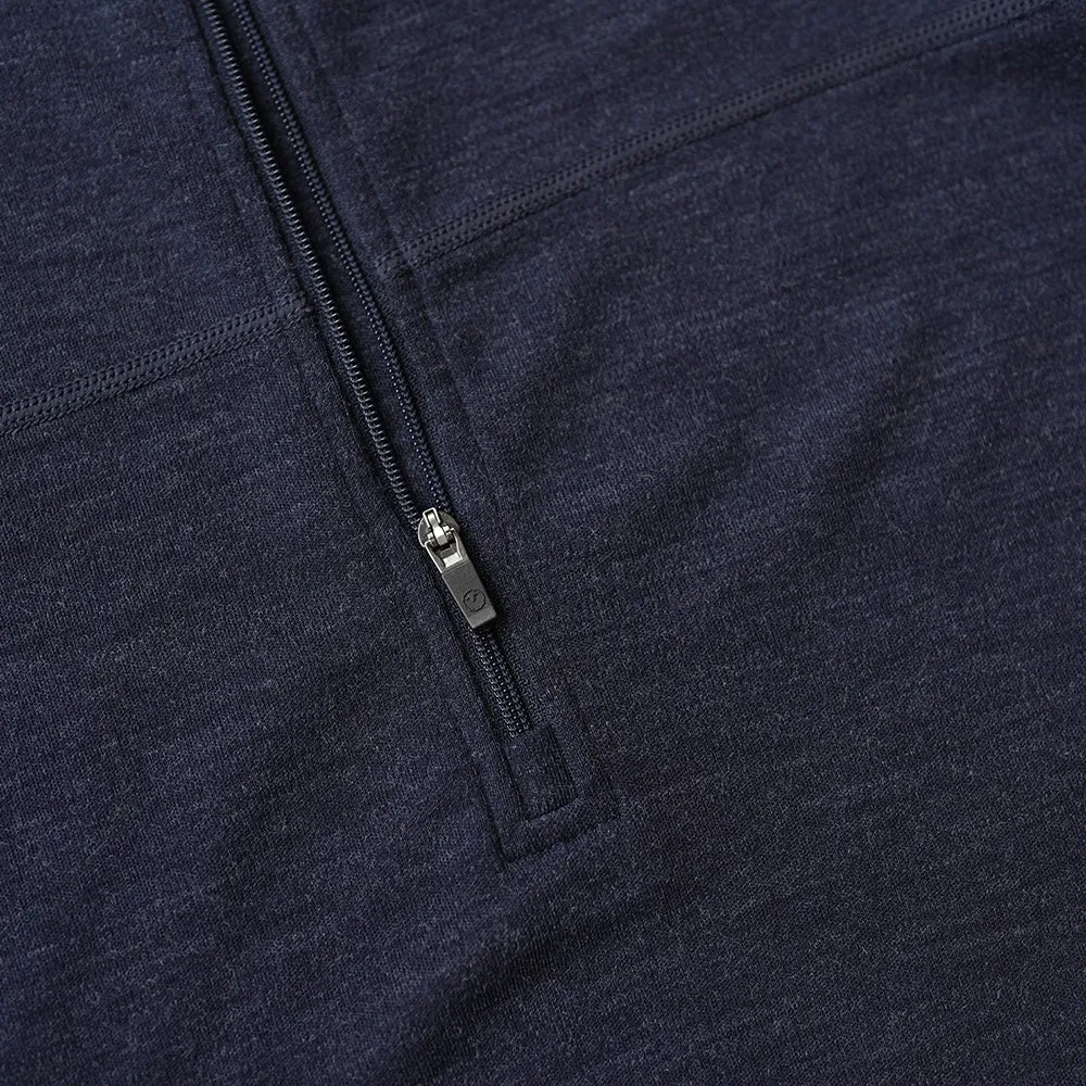 Mens IsoSoft 240 Zip Neck (Navy)
