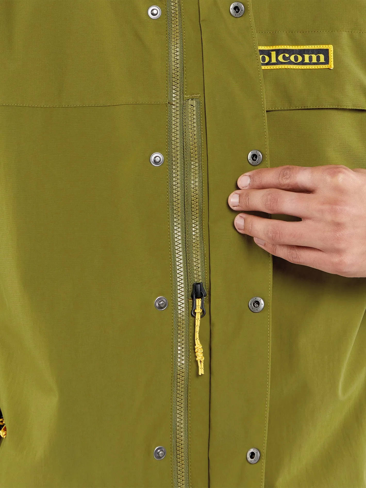 Mens Longo Gore-Tex Jacket - Moss