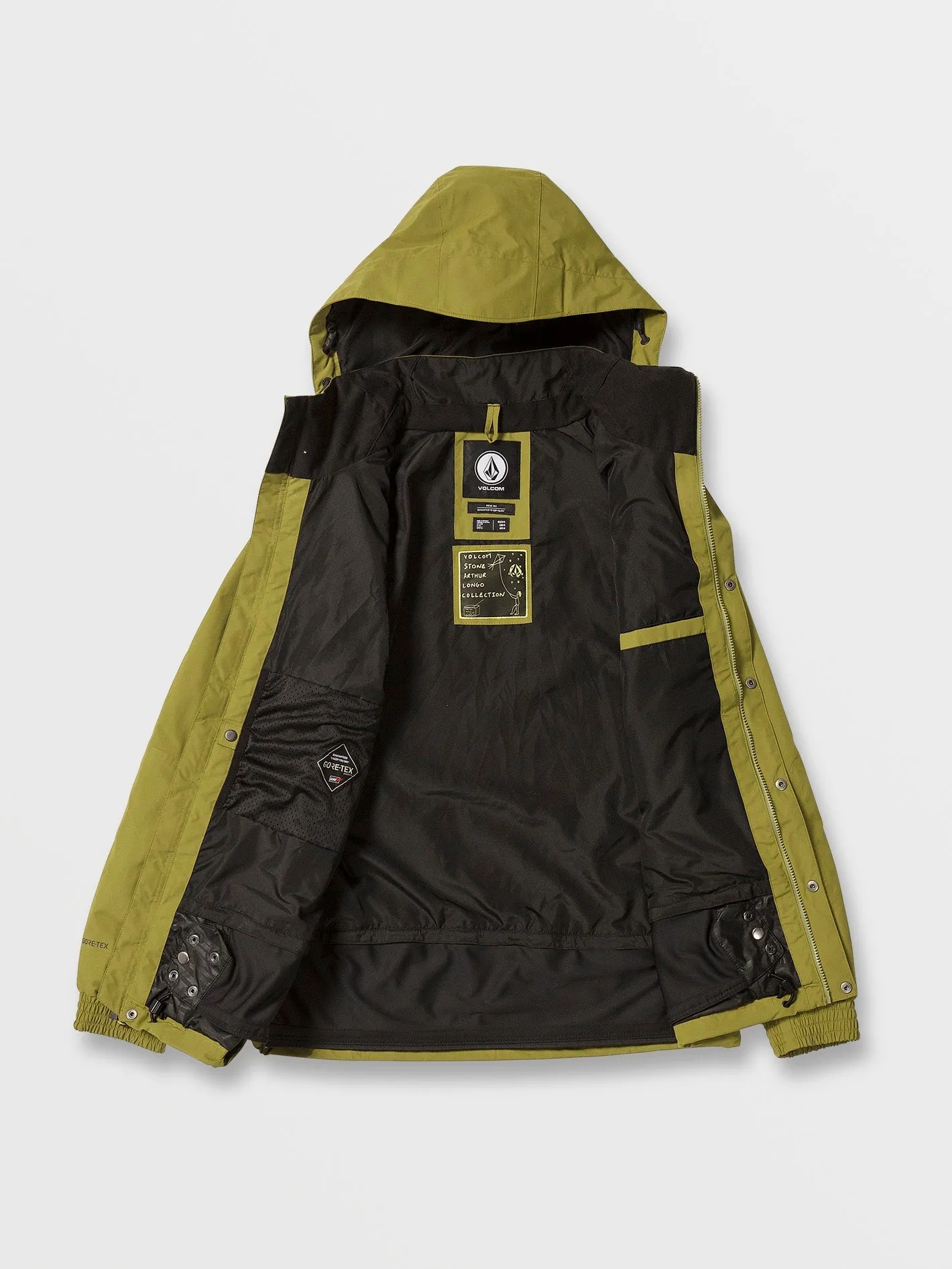 Mens Longo Gore-Tex Jacket - Moss