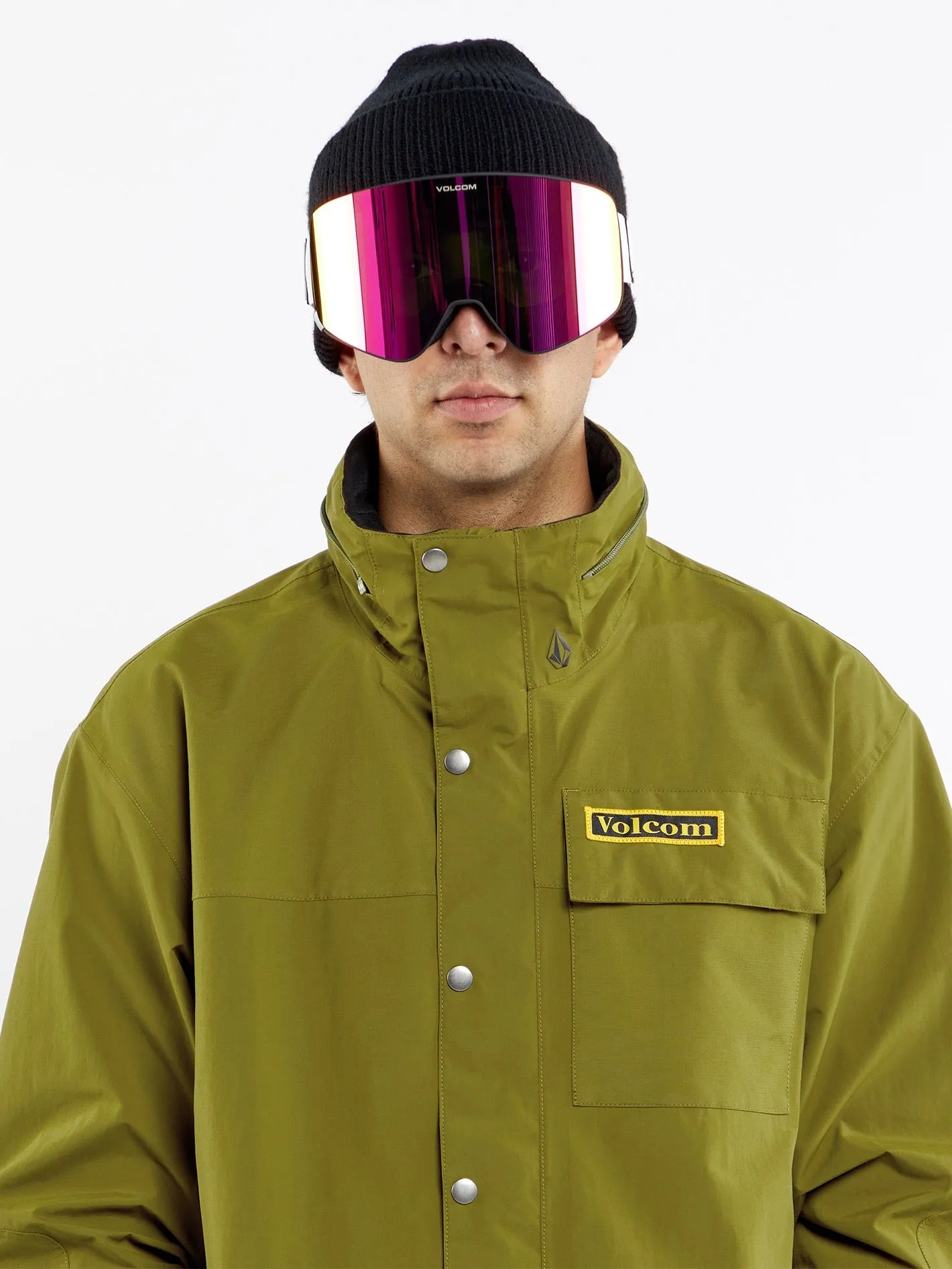 Mens Longo Gore-Tex Jacket - Moss