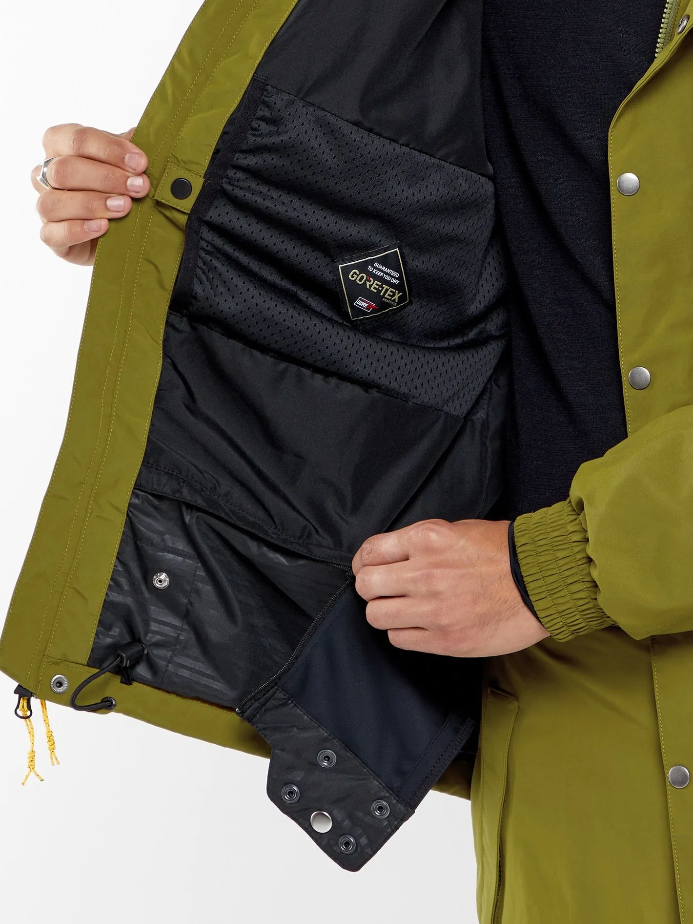 Mens Longo Gore-Tex Jacket - Moss