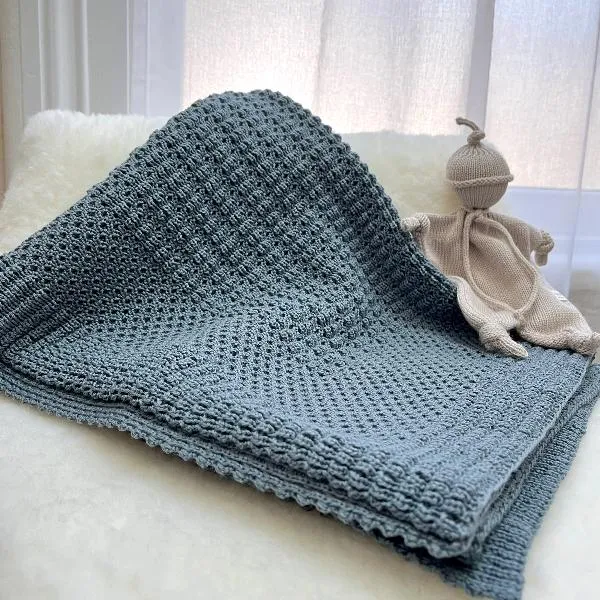 Merino Bassinet Blanket