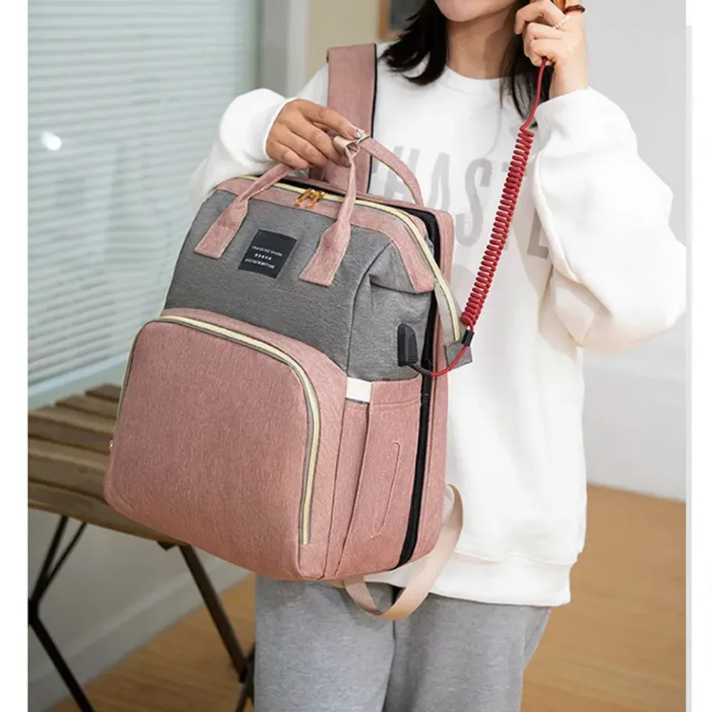 Multi-Use Diaper Bag with Expanded Toy Mode