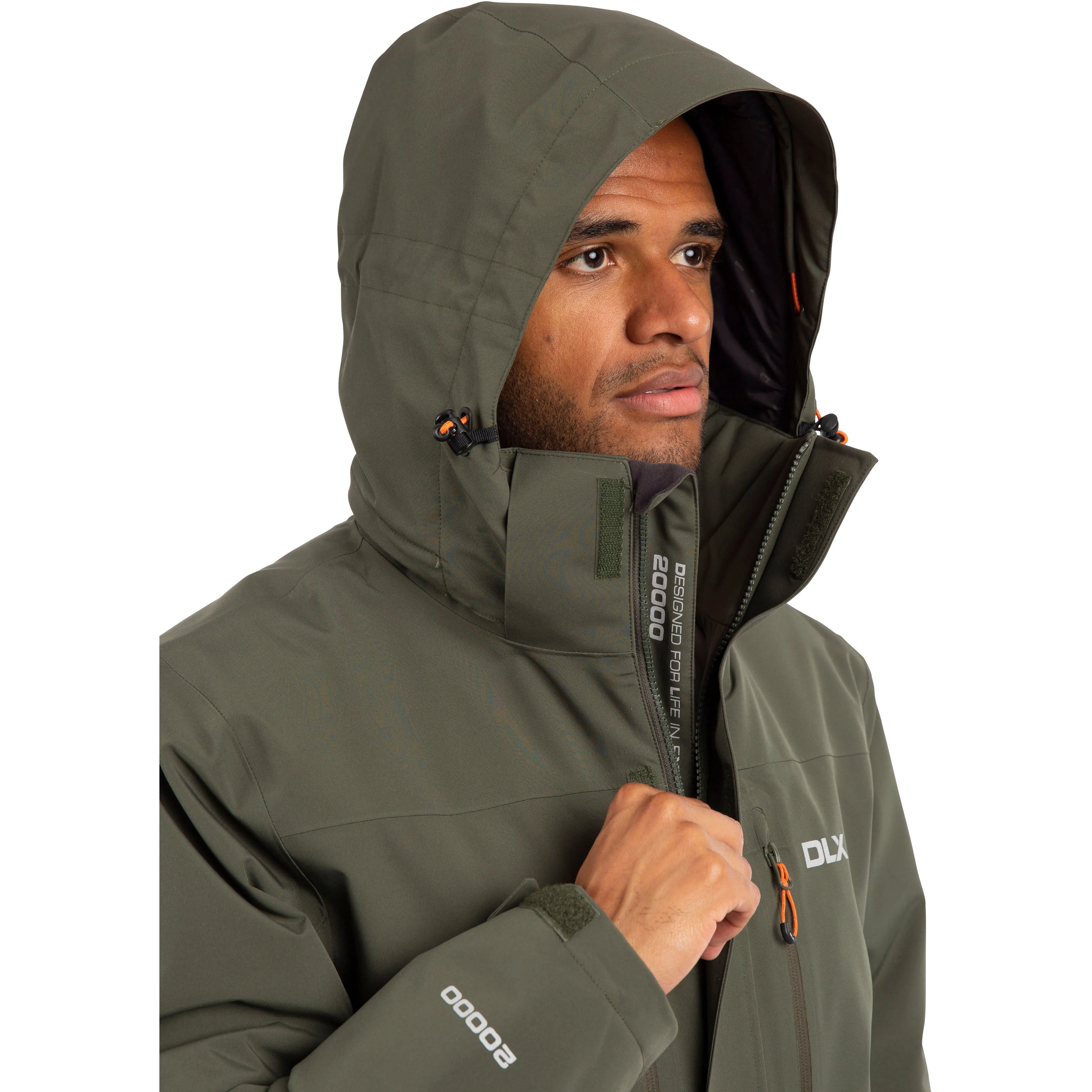 Oswarm Men's DLX Padded Waterproof Jacket in Ivy