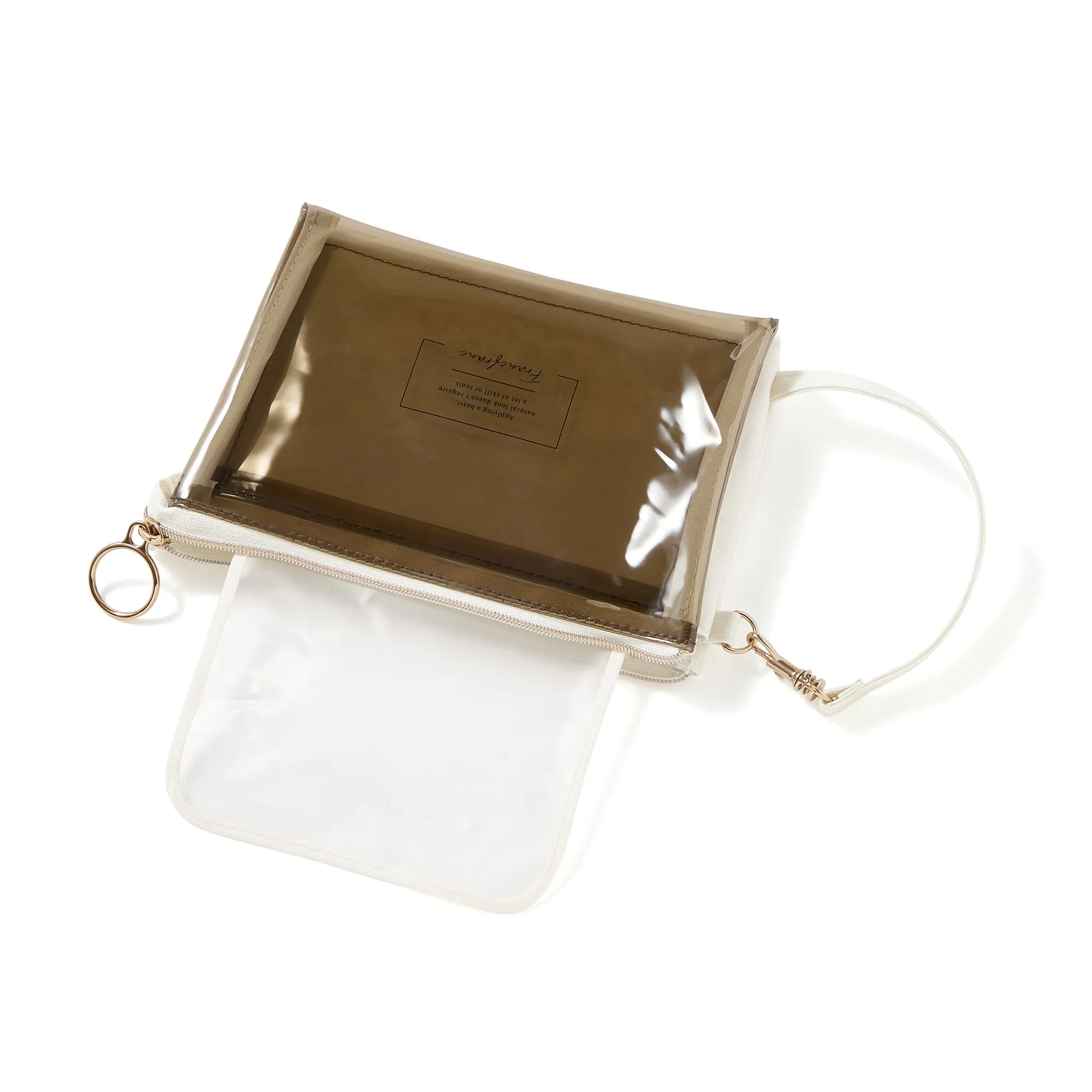 Priroda Wet Tissue & Mask Pouch Gray