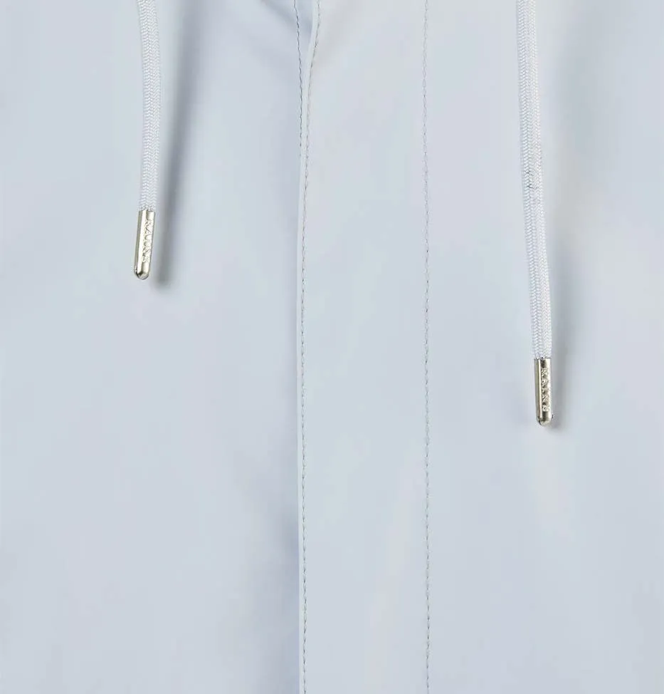 RAINS Short Coat – Unisex – Ice Grey