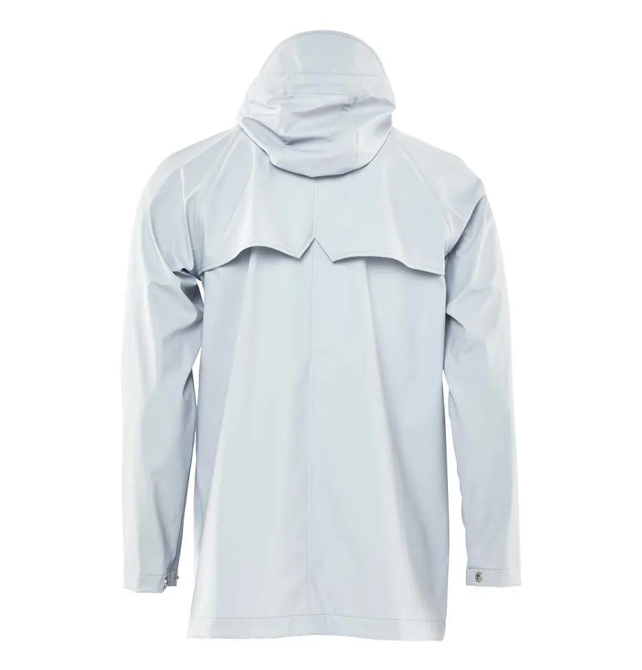 RAINS Short Coat – Unisex – Ice Grey
