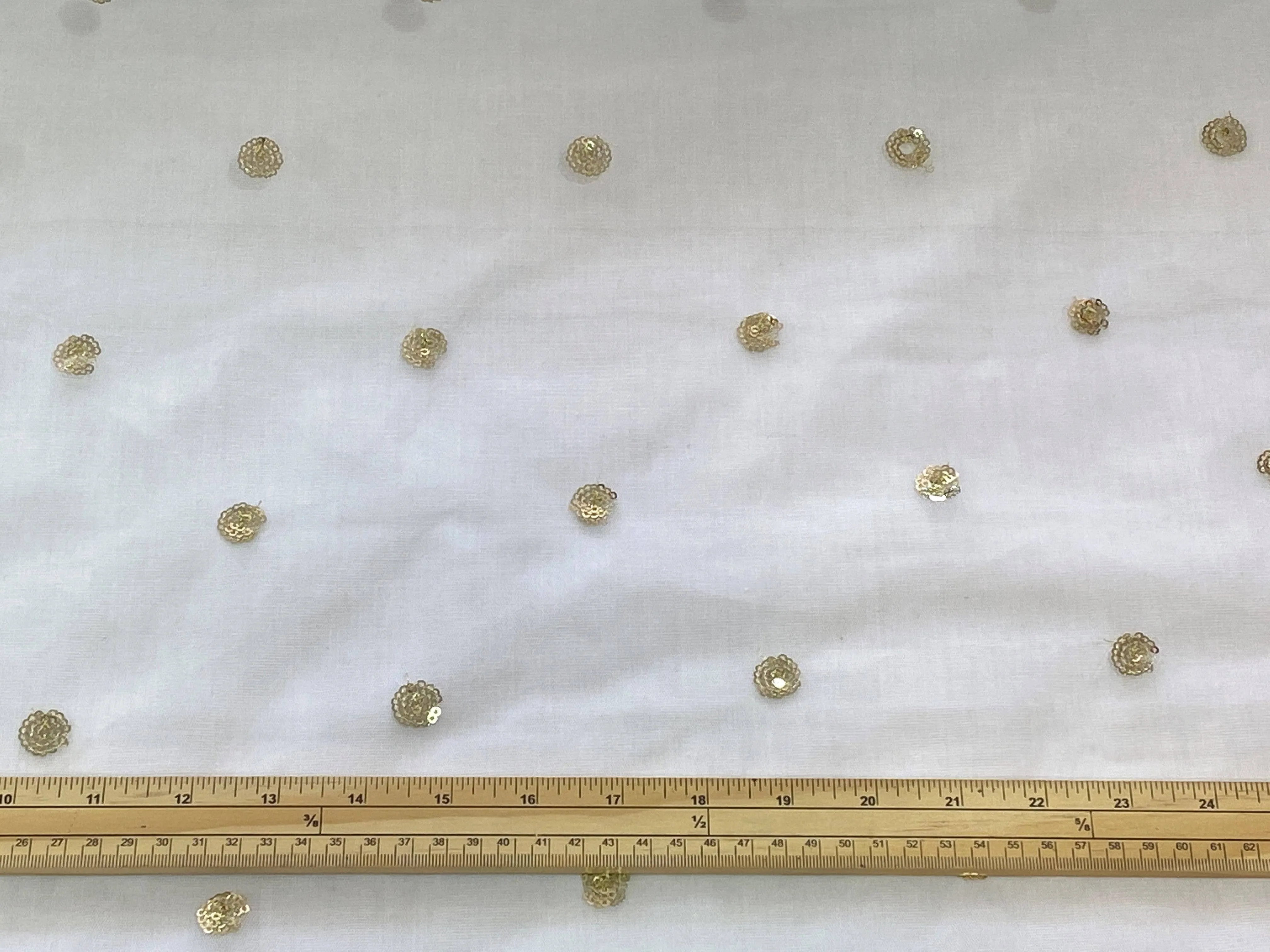 Sequinned Flower - Clearance Tulle