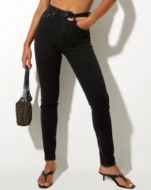 Slim Jeans in Black