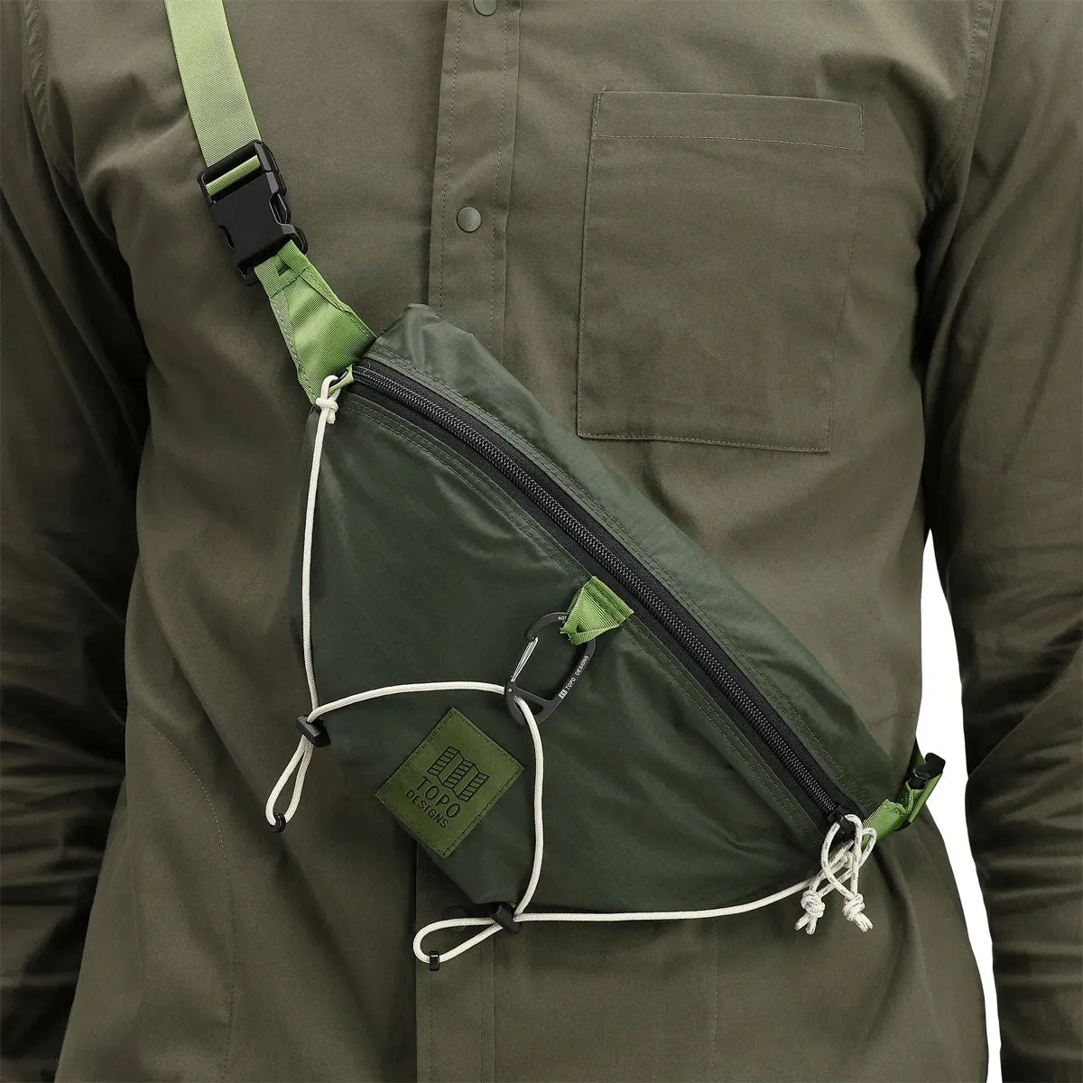 Topo Designs : TopoLite Hip Pack : Pond Blue